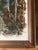 Original 24 x 36 painting on stretched canvas signed bottom right area Overall size with simple wood original frame is...