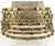 Henry Perichon Gilded Bronze Bangle Bracelet with Colorful Stones, 8 pieces For Sale In Atlanta - Image 6 of 8