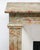 Wood Wooden Fireplace in Faux Marble For Sale - Image 7 of 10