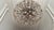 Large Oval Glass and Brass Flower Chandelier attributed to Emil Stejnar for Rupert Nikoll, Austria, 1950s For Sale - Image 10 of 18