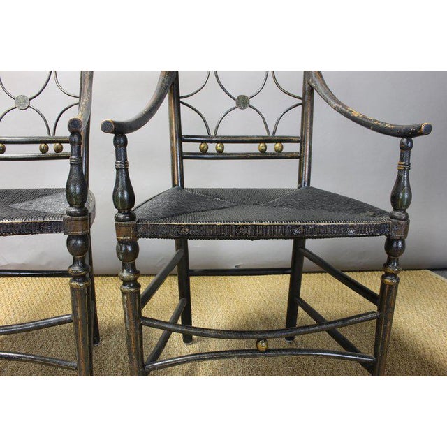 Set of 6 Early 19th Century American "Fancy" Dining Chairs Chairish