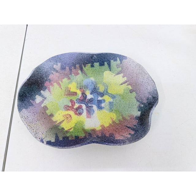 Postmodern Studio Art Ceramics Vase and Bowl by Jana & Majk, 1980s, Set of 2 For Sale - Image 9 of 17