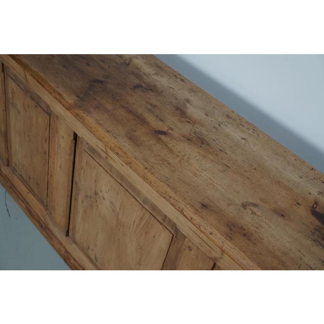 Wood Vintage Rustic German Pine Apothecary Cabinet, 1930s For Sale - Image 7 of 18