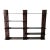 Paul Evans Pe71 Bronzed Resin and Glass Floating Bookshelf Wall Unit C. 1970s For Sale