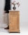 Early 20th Century Oak Marble-Top Side Table On Casters For Sale - Image 11 of 14