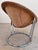 Balloon Sling Armchair in Brown Suede from Lusch & Co For Sale - Image 4 of 11
