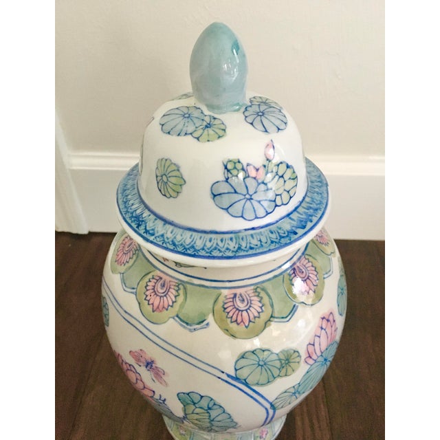 Vintage MidCentury Chinoiserie Ginger Jar Chairish