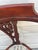 Brown Antique Sheraton Revival Mahogany Corner Chair, Roundabout Chair For Sale - Image 8 of 9
