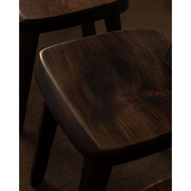 Vintage T Dining Chairs from Aranjou, 1960s, Set of 3 For Sale - Image 14 of 18