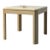 Postmodern Cream Laminate Side Table, 1980s For Sale