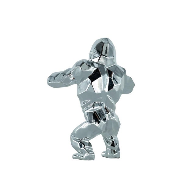 Silver Resin Kong Spirit from Richard Orlinski For Sale - Image 5 of 10