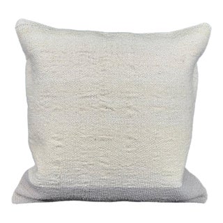 Turkish Hemp Pillow Cushion Natural Beige Light Gray Cushion Cover 20x20 For Sale