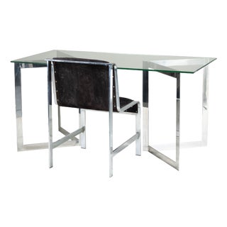 Vintage Chair and Desk, 1970, Set of 2 For Sale