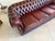 Chesterfield Four Seater Club Sofa in Oxblood For Sale - Image 15 of 18