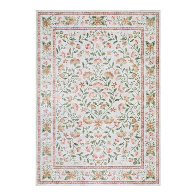 Lavable Machine Woven Rug Cream 2x3 For Sale
