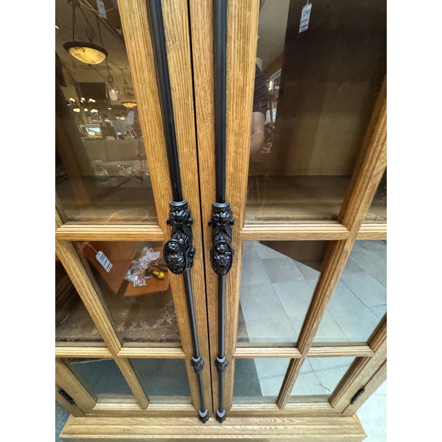 Restoration Hardware Restoration Hardware French Casement Cabinet For Sale - Image 4 of 12