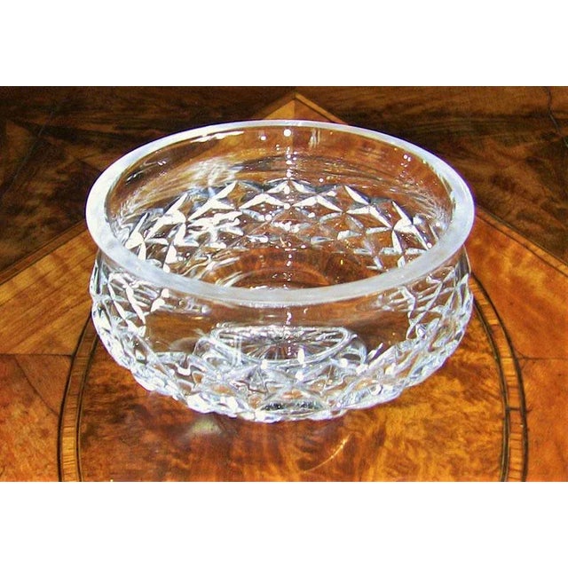Irish Waterford Crystal Bowl Comeragh Pattern Chairish