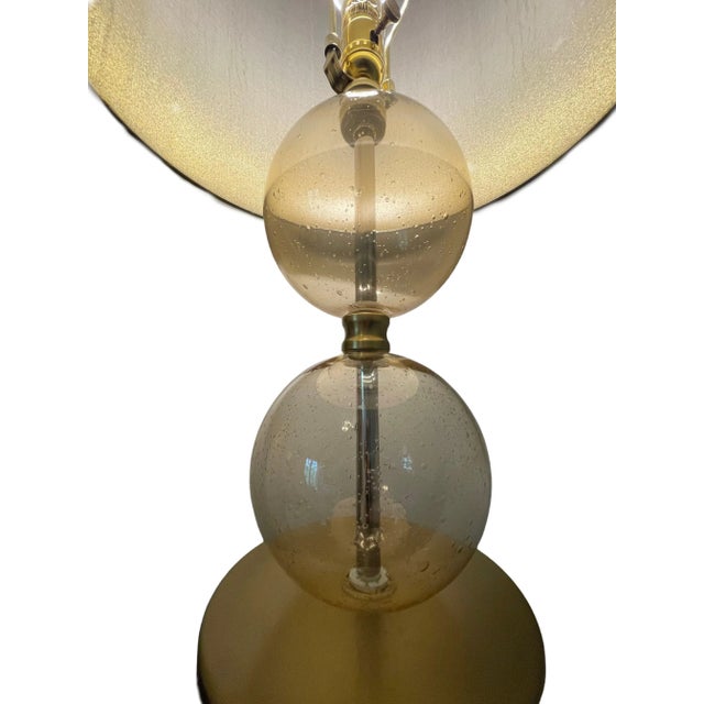 Contemporary Contemporary Gold Table Lamps - a Pair For Sale - Image 3 of 10