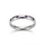 Contemporary Amethyst Band Stackable Ring, Purple Gemstone Band Ring Us 7 For Sale - Image 3 of 3