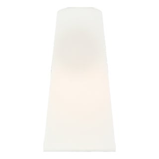 AERIN for Visual Comfort Signature Olina 10" Sconce in Hand-Rubbed Antique Brass and Mahogany with Linen Shade For Sale