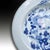 Antique Chinese Yongzheng Cobalt Blue and White Porcelain Dish, 1720s For Sale - Image 4 of 6