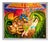 Pinball Backglass Middle Earth as Wall Lamp from Atari Inc., 1977 For Sale