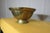 Gold Engraved Brass Bowl, 19th Century For Sale - Image 8 of 9