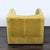2000 - 2009 Freestyle Collection Mid-Century Modern Mustard Velvet Lounge Chair For Sale - Image 5 of 8