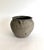Mid 20th Century Rustic Black Gray Pottery Vase For Sale - Image 5 of 10