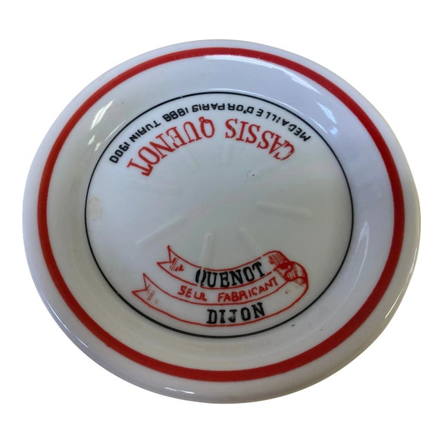 1900 Cassis Quenot Tip Plate For Sale