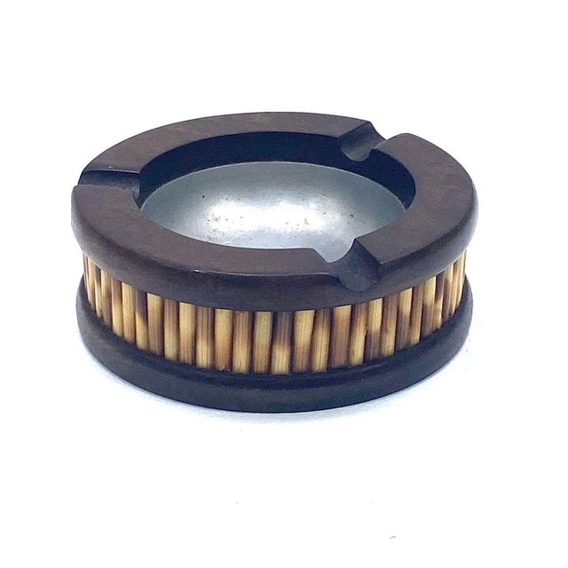 Wood Wooden Ashtray, France, 1950s For Sale - Image 7 of 9