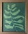 Wood 2026 Contemporary Set of Nine Abstract Fern Paintings on Paper Framed in Walnut Frames by Artist r.k. Red For Sale - Image 7 of 11