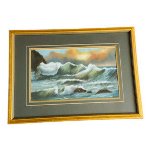 Watercolor Seascape by Catherine Douglass