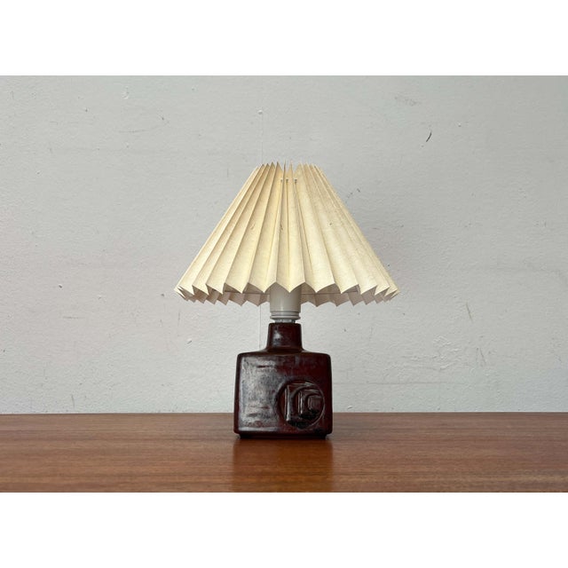 Vintage Danish Ceramic Table Lamp from Desiree Stentoj, 1970s For Sale - Image 10 of 18