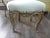 19th Century French Louis XV Style Painted and Parcel Gilt Children's Chair For Sale - Image 4 of 10