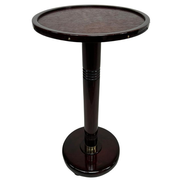 Round Side Table from Thonet, 1920s For Sale - Image 8 of 8