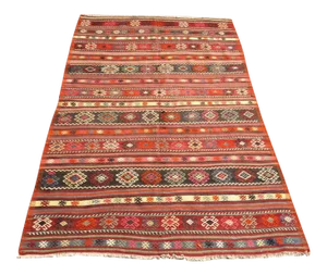 Tribal Vintage Kilim - 58" X 92"
