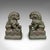 Pair of Vintage Dog of Fo Bookends, Oriental, Bronze, Book Rest, Art Deco, 1930 For Sale - Image 4 of 10
