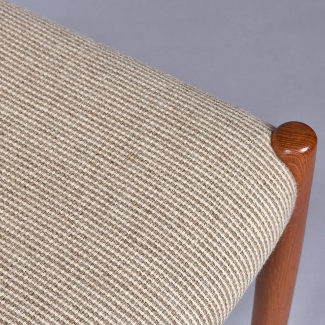 Set of 6 Original j.l. Møller Model 80 Danish Teak Dining Chairs For Sale - Image 11 of 16