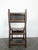 Metal Gothic Chairs in Oak and Studded Leather, Set of 8 For Sale - Image 7 of 14