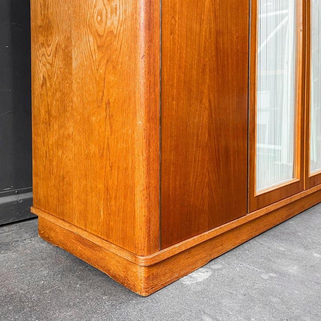 Large Wood Wardrobe, 1960s For Sale - Image 18 of 18