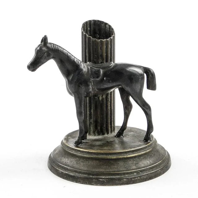 Black Art Deco Figurative Toothpick Holder, Poland, 1930s For Sale - Image 8 of 8