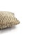 Large Zebra Print Chenille in Fawn With Self-Welt Lumbar Pillow Cover For Sale - Image 4 of 6