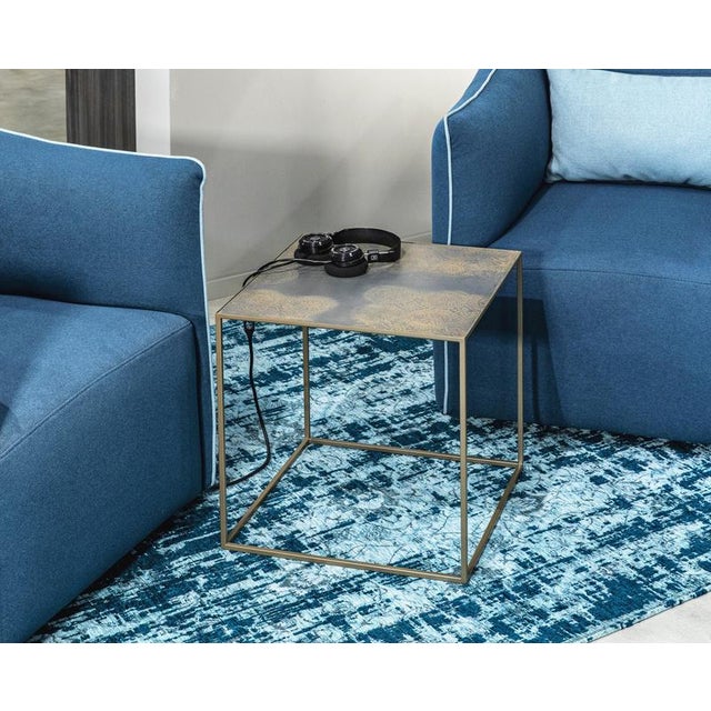 Not Yet Made - Made To Order Cubo Bronze Impronte Coffee Table by Disain1971 For Sale - Image 5 of 7