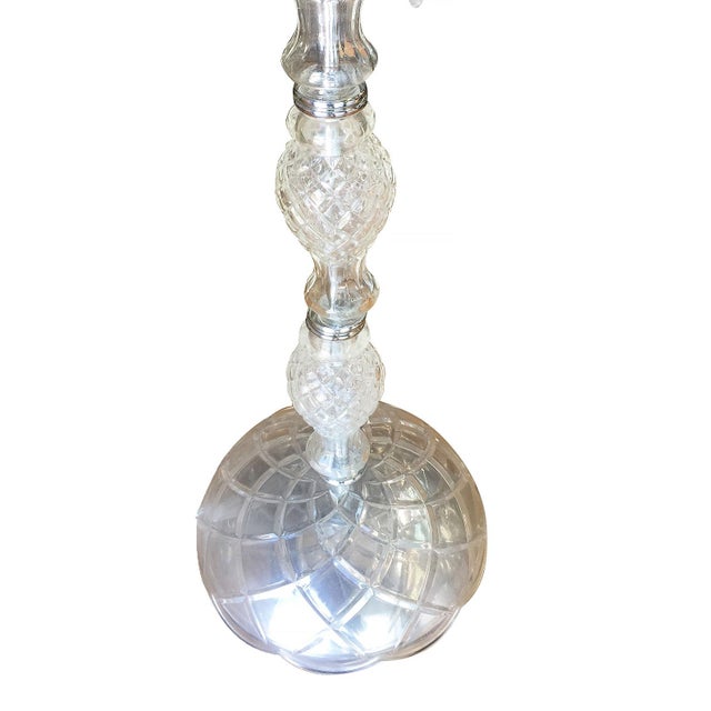 7Arm Electric Candelabra Crystal Table Lamps , Pair Chairish