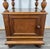 Antique French Walnut Bedside Table with Marble Top For Sale - Image 5 of 17