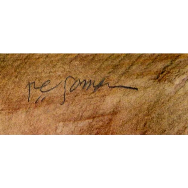 Impressionist 1990s "Lady Snoozing" RC Gorman Arizona Theatre Company Poster For Sale - Image 3 of 4