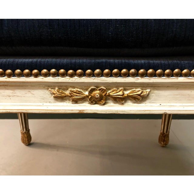 Neoclassical 18th Century Gustavian Stool For Sale - Image 3 of 12