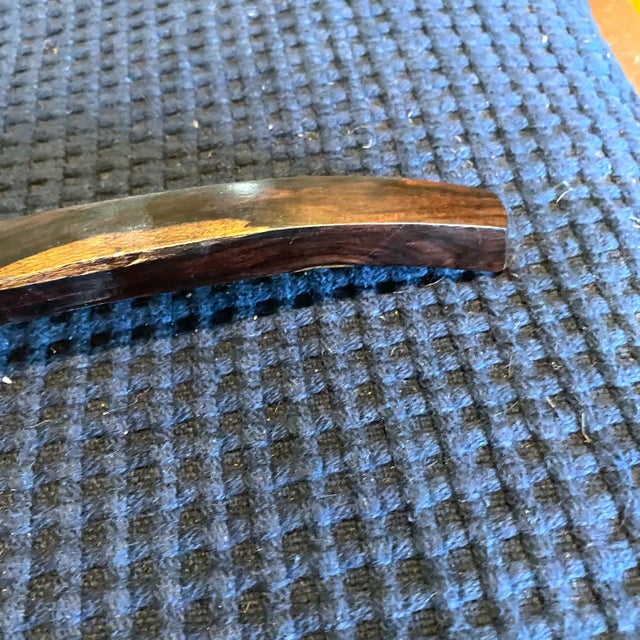 1960s Mid-Century Rosewood and Bakelite Salad Servers For Sale - Image 5 of 10