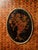 Brown Neoclassical Secretary with Marble Top For Sale - Image 8 of 13